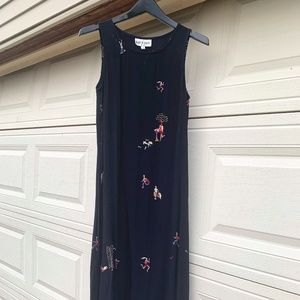 90s Vintage Petite Maxi Dress by David Dart